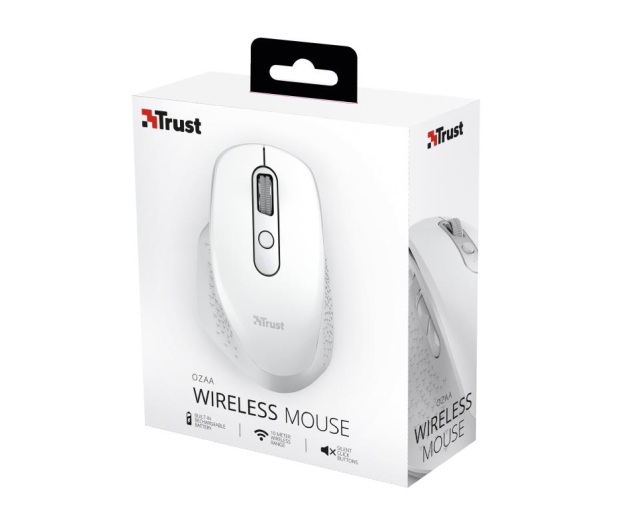 Trust Ozaa Rechargeable Wireless (biały) - 610747 - zdjęcie 7